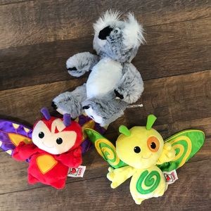 Three webkinz: koala and two later edition webkinz
